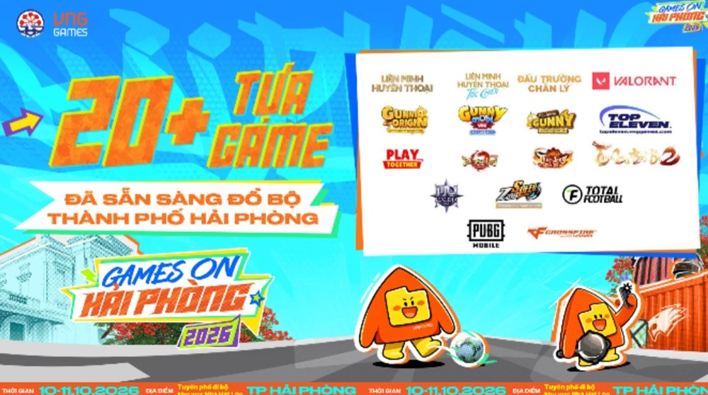 Hải Phòng đăng cai tổ chức thể thao điện tử mùa Thu - Games on - ảnh 2