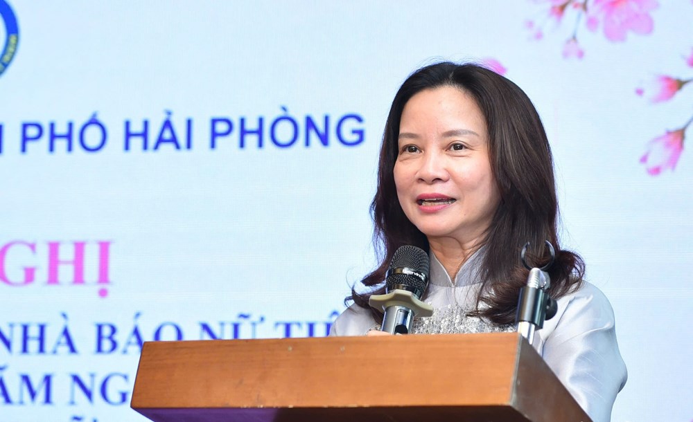 Hải Phòng gặp mặt, biểu dương các nữ nhà báo tiêu biểu - ảnh 1
