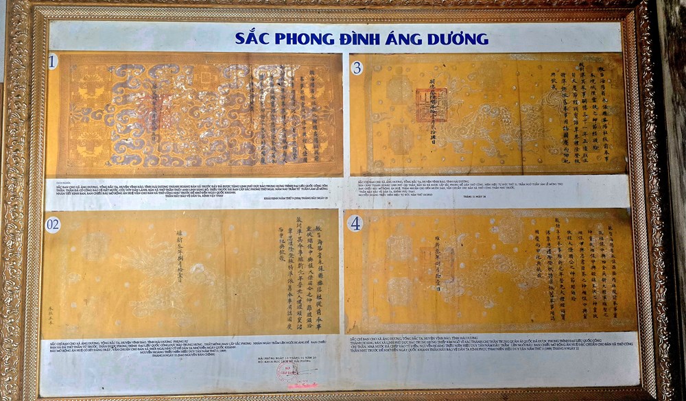 Đình, chùa Áng Dương và nỗi lo xuống cấp - ảnh 5