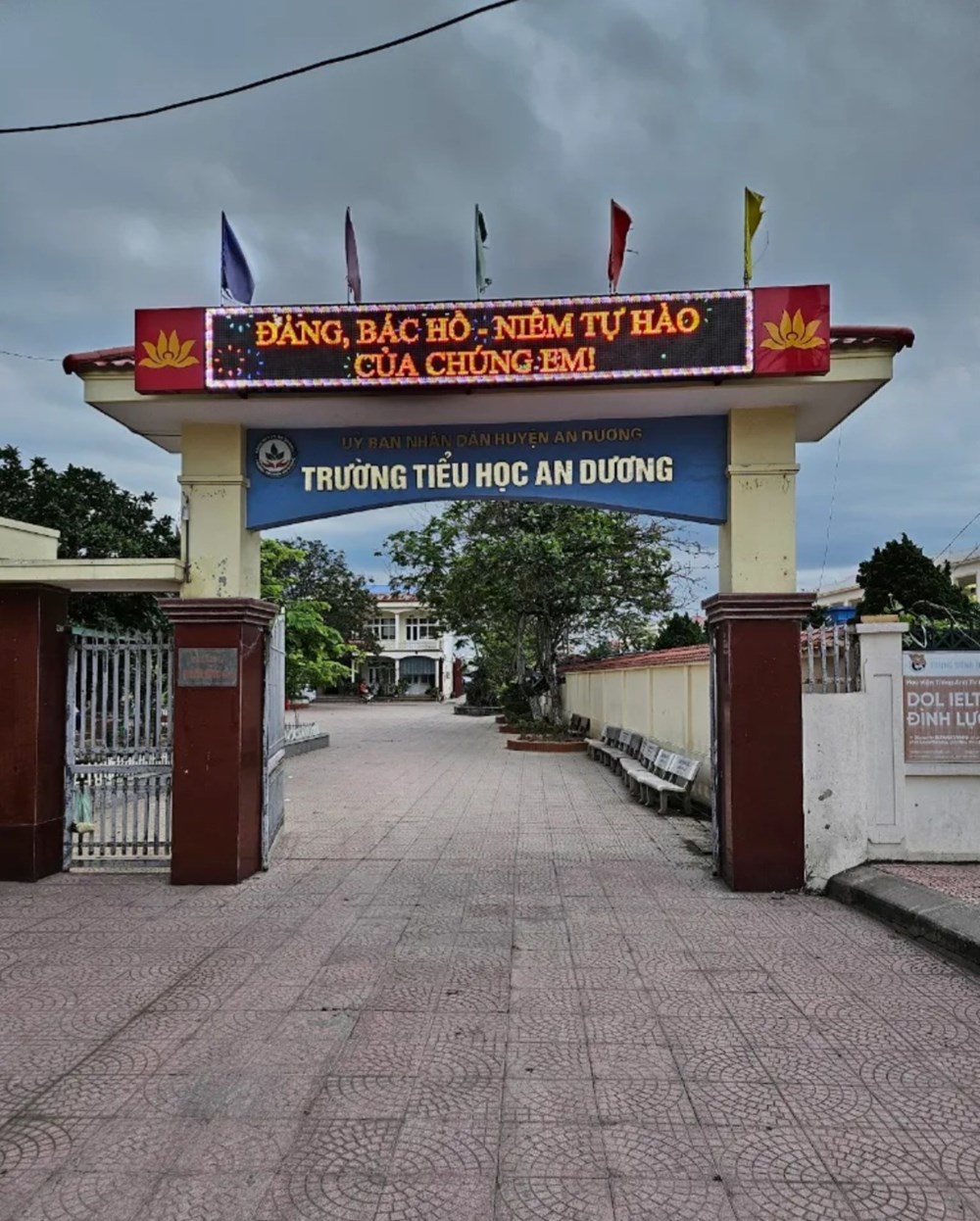 Thông tin ban đầu vụ việc một học sinh lớp 1 tử vong tại Trường tiểu học An Dương - ảnh 1