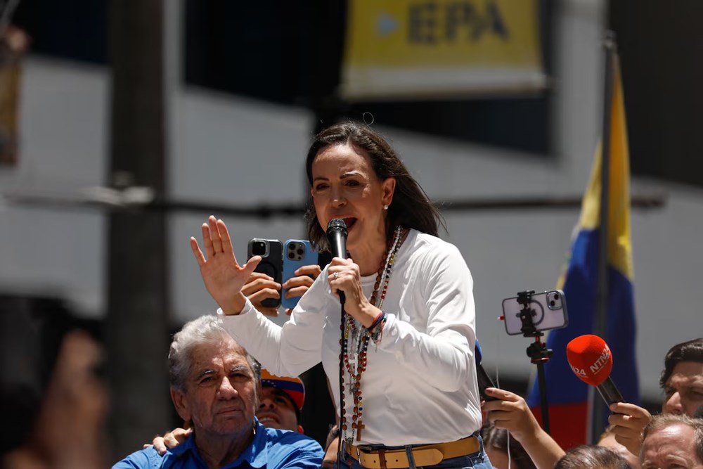 Maria Corina Machado của Venezuela đoạt giải Nobel Hòa bình 2025 - ảnh 1