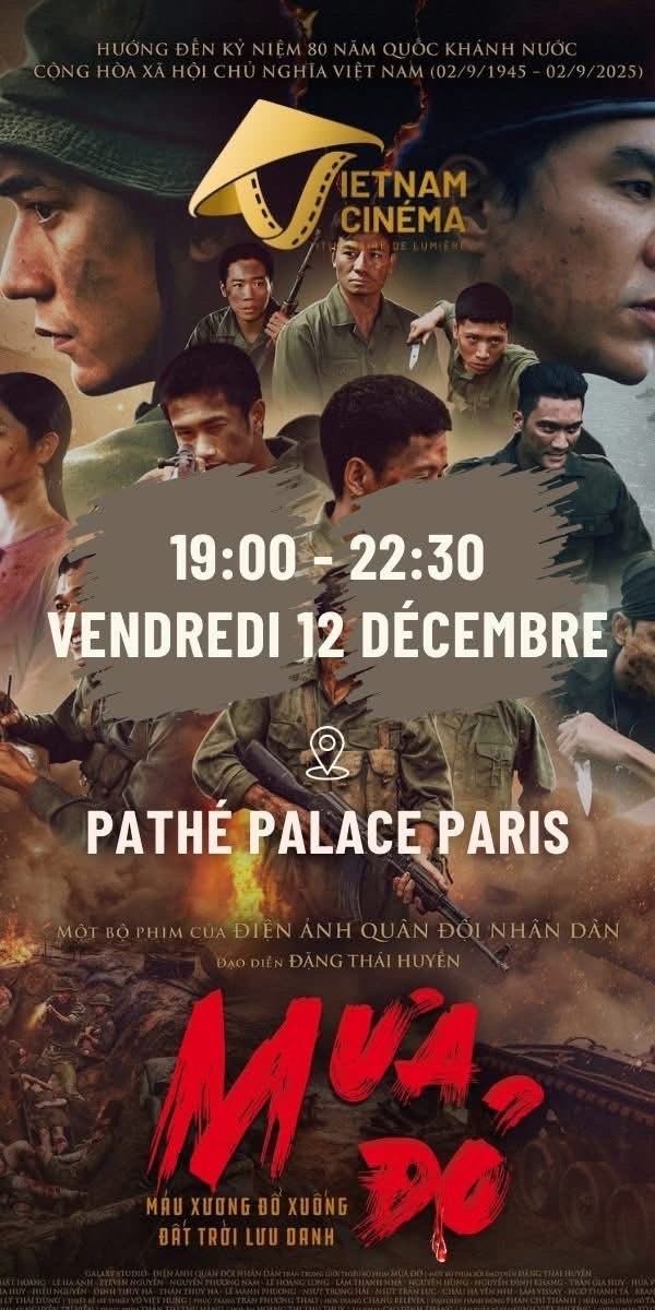 “Mưa đỏ” và dấu ấn điện ảnh Việt tại Pháp - ảnh 1