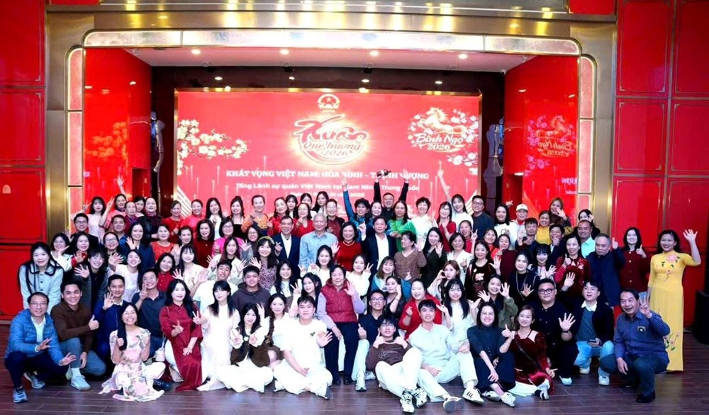 Chương trình “Tết Cộng đồng – Xuân Quê hương 2026” tại Nam Ninh thành công tốt đẹp - ảnh 1