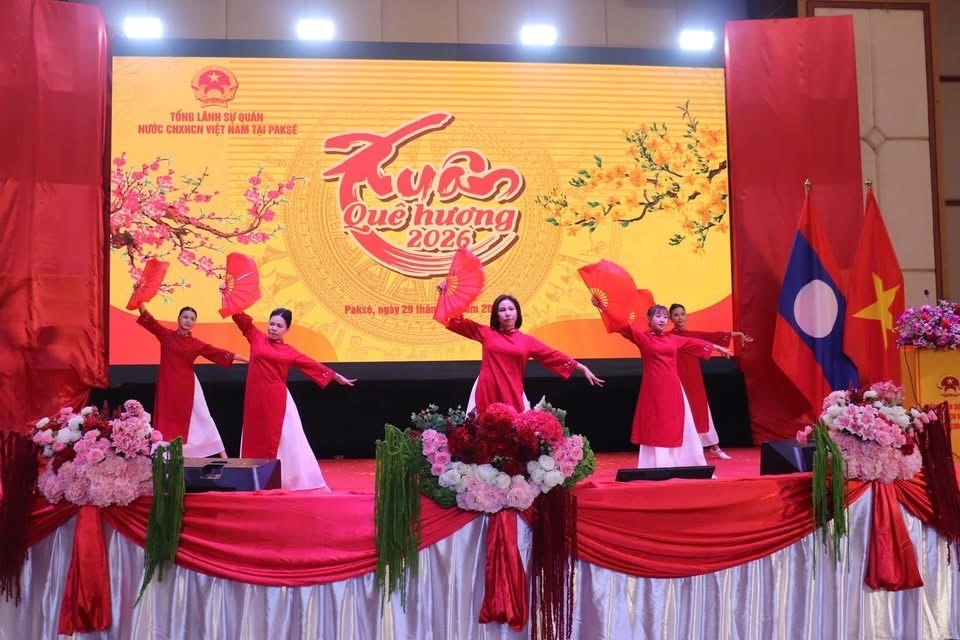 Xuân Quê hương 2026: Thắm đượm tình hữu nghị Việt – Lào   - ảnh 2
