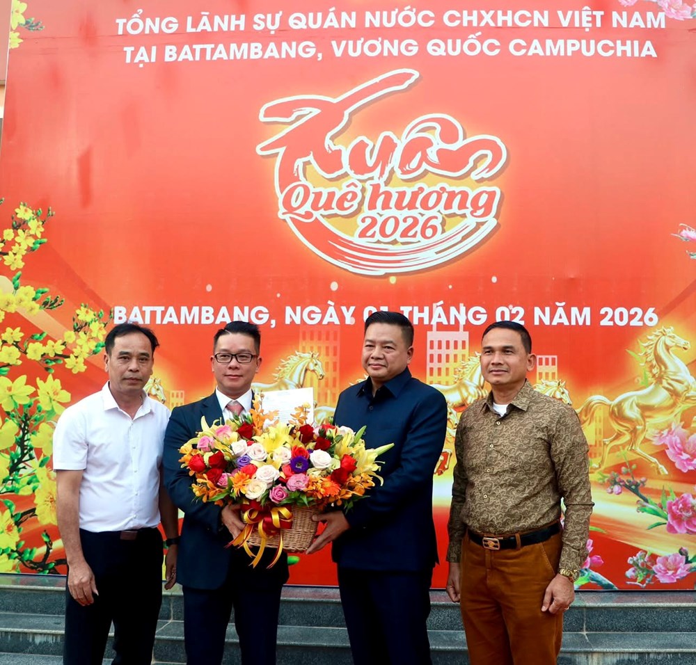 Rộn ràng “Xuân Quê hương 2026” tại Campuchia - ảnh 1