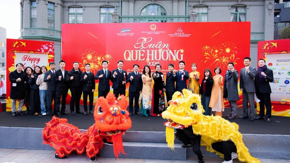 Người dân Nhật Bản hào hứng trải nghiệm Tết Việt Nam - ảnh 1