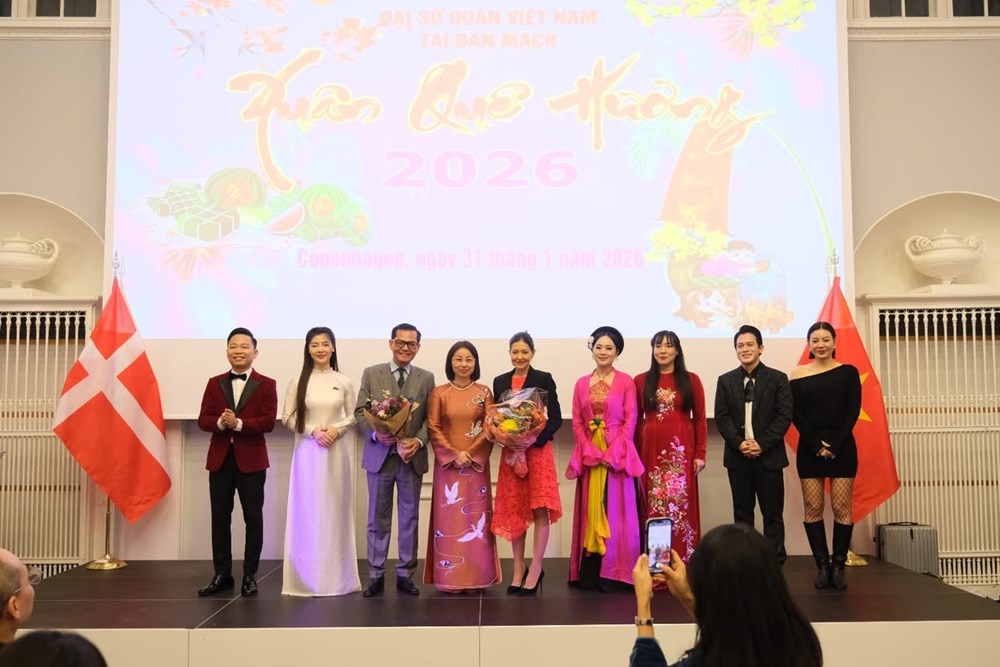 Xuân Quê hương tại Đan Mạch: Dấu ấn mở đầu năm 2026 - ảnh 1