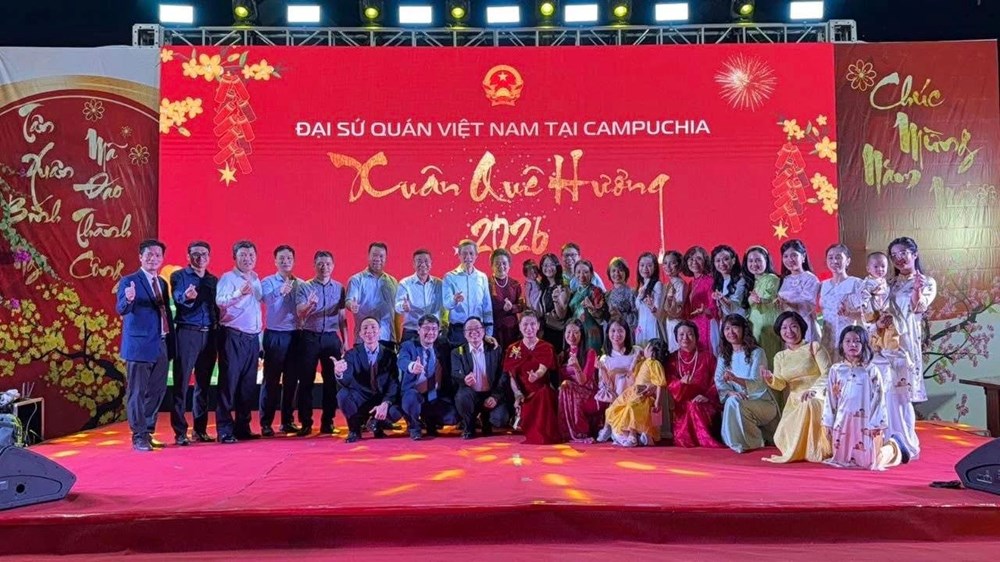 Xuân Quê hương 2026 ấm áp nghĩa tình tại Phnom Penh - ảnh 1