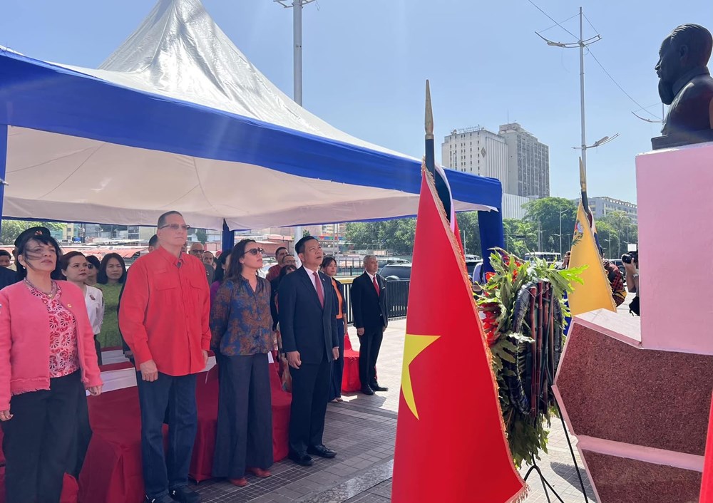 Venezuela tổ chức trọng thể Lễ kỷ niệm 136 năm ngày sinh Chủ tịch Hồ Chí Minh - ảnh 1