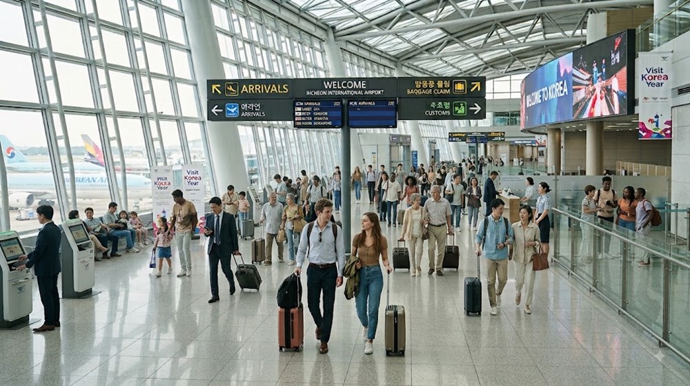Sân bay Incheon dẫn đầu thế giới về lượng hành khách quốc tế - ảnh 1