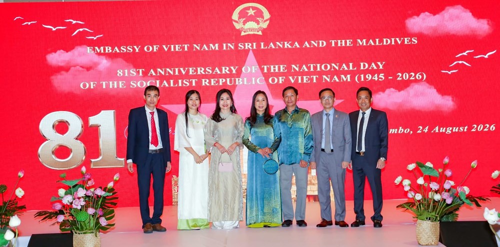 Sắc màu văn hoá Việt tại lễ kỷ niệm 81 năm Quốc khánh Việt Nam tại Colombo - ảnh 1
