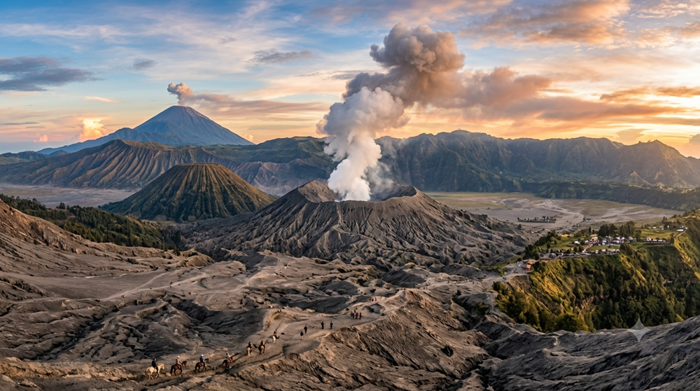 Indonesia mở lại 5 sân bay sau sự cố tro núi lửa Anak Krakatau - ảnh 1