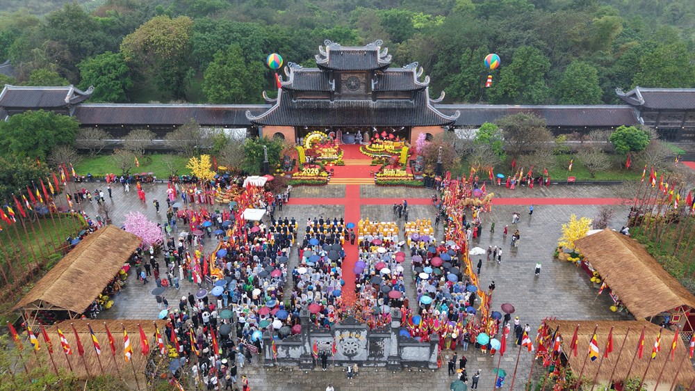 Khai hội chùa Bái Đính Xuân Bính Ngọ 2026 - ảnh 1