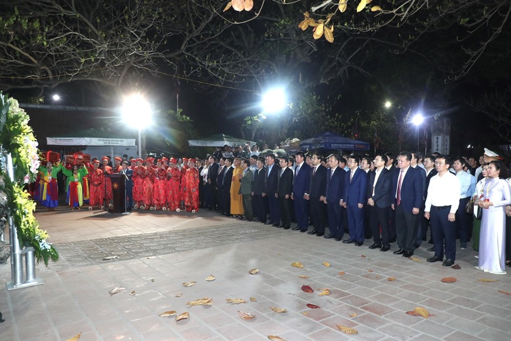 Ý nghĩa nhân văn của Lễ Khai ấn đền Trần - ảnh 1