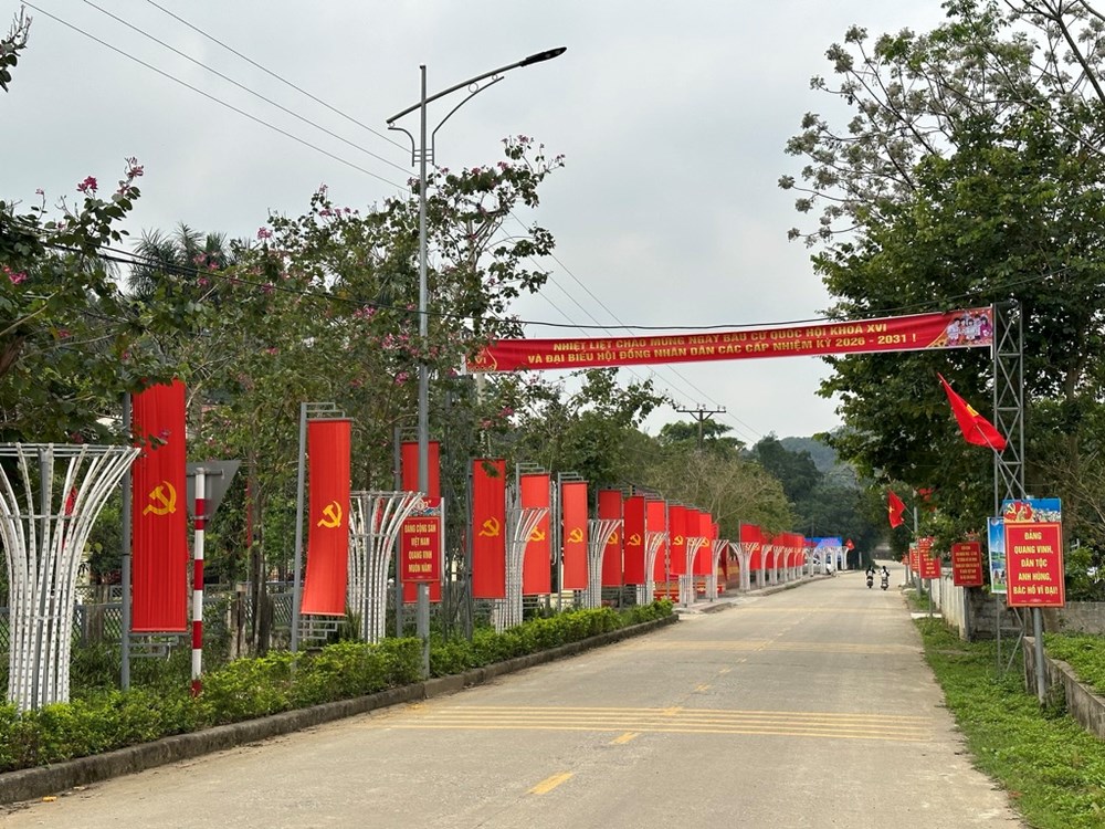 Xã vùng cao của tỉnh Ninh Bình sẵn sàng cho ngày bầu cử - ảnh 1