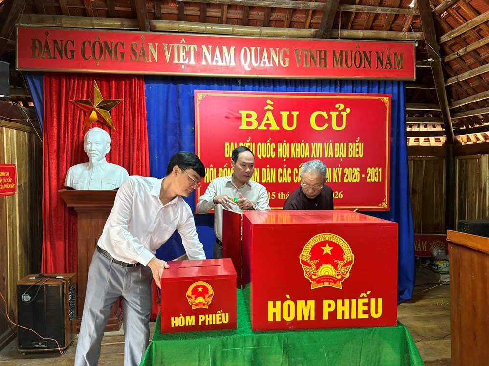 Xã vùng cao của tỉnh Ninh Bình sẵn sàng cho ngày bầu cử - ảnh 4