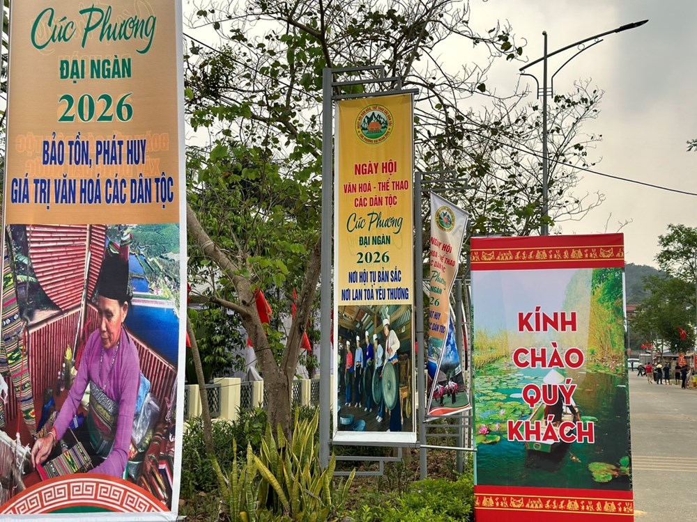 Ninh Bình: Tất bật chuẩn bị cho Ngày hội văn hoá, thể thao các dân tộc - ảnh 9