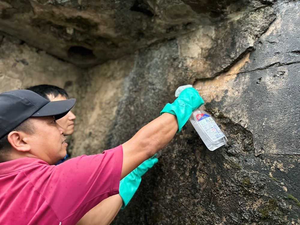 Vụ Di tích quốc gia đặc biệt núi Non Nước bị viết, vẽ bậy: Đã khắc phục về nguyên trạng - ảnh 3