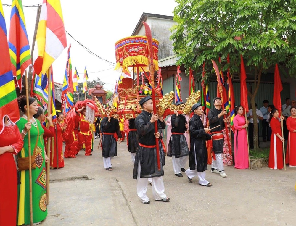 Độc đáo nghi lễ rước nước Lễ hội đền Thánh Nguyễn 2026 - ảnh 2