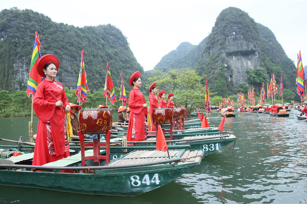 Lễ hội Tràng An 2026: Không gian đậm đà bản sắc văn hoá - ảnh 7