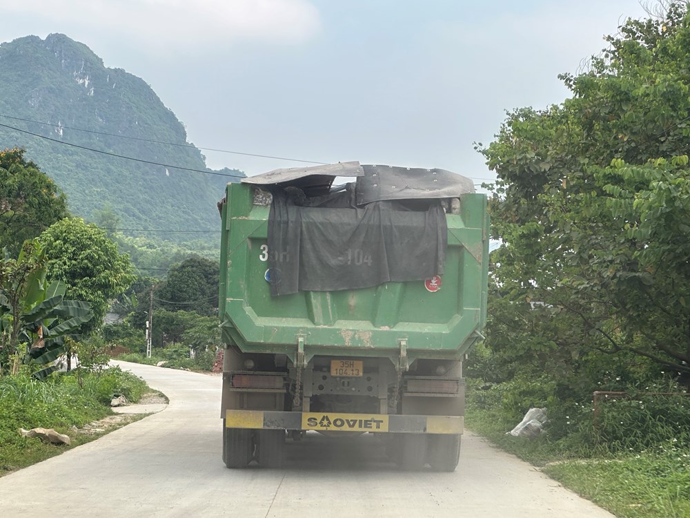 Khai thác đá trái phép đe doạ khu vực đề cử di sản thế giới Tam Chúc - Vân Long - ảnh 7