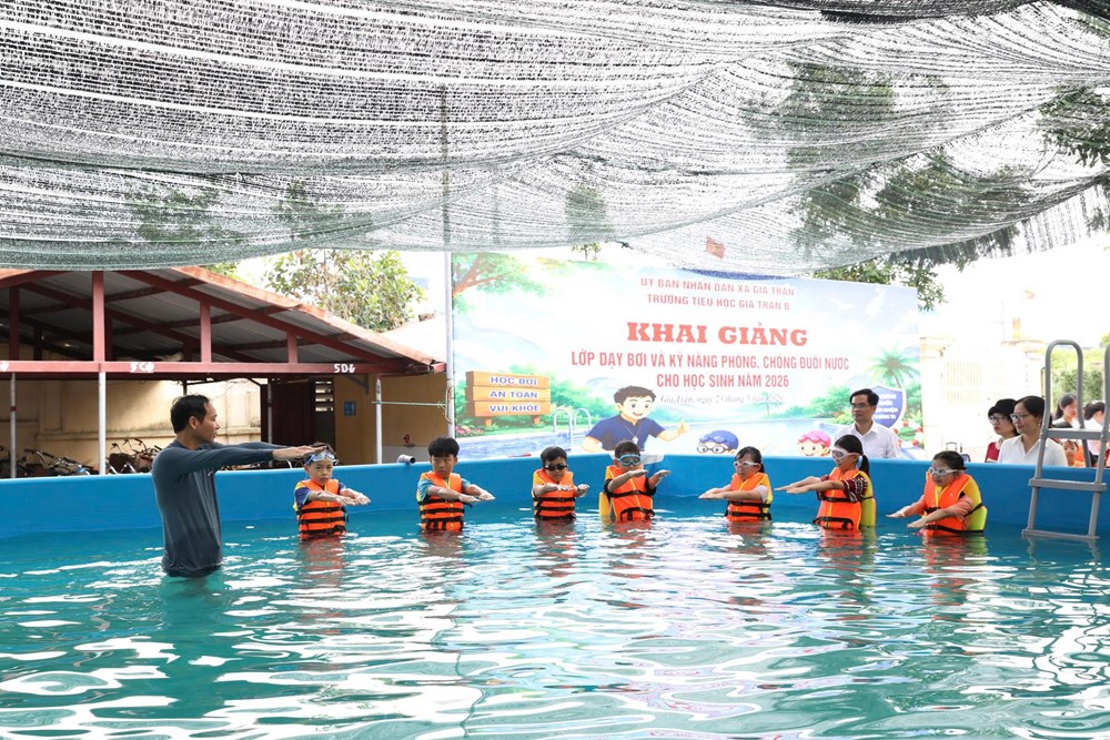 Ninh Bình: Trang bị kỹ năng phòng, chống đuối nước cho học sinh - ảnh 3
