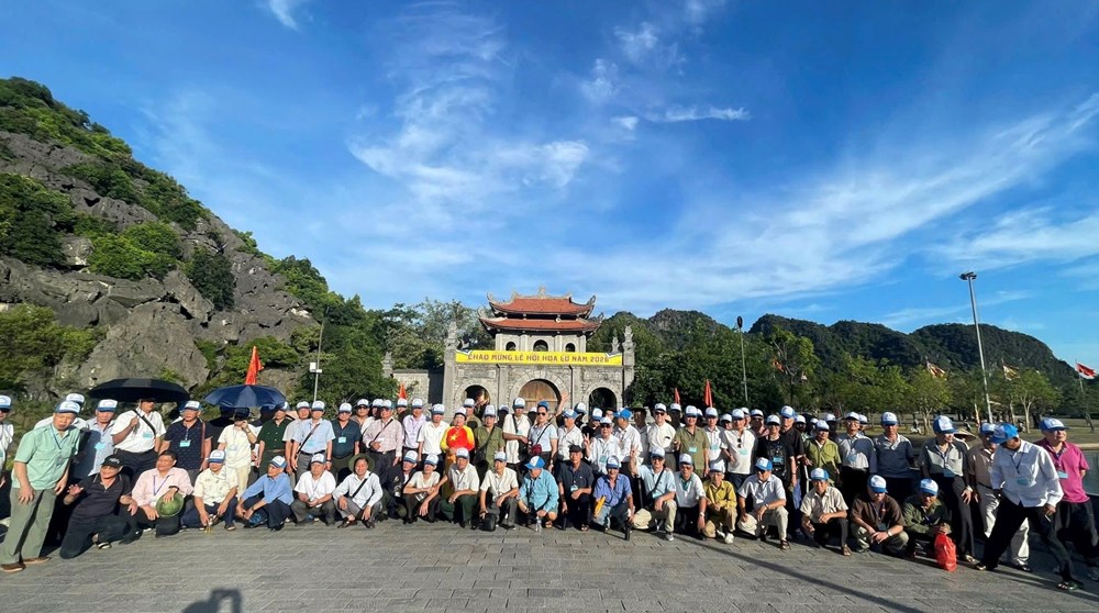 Những hình ảnh đẹp tại Cố đô Hoa Lư khi đón tiếp các cựu chiến binh - ảnh 4