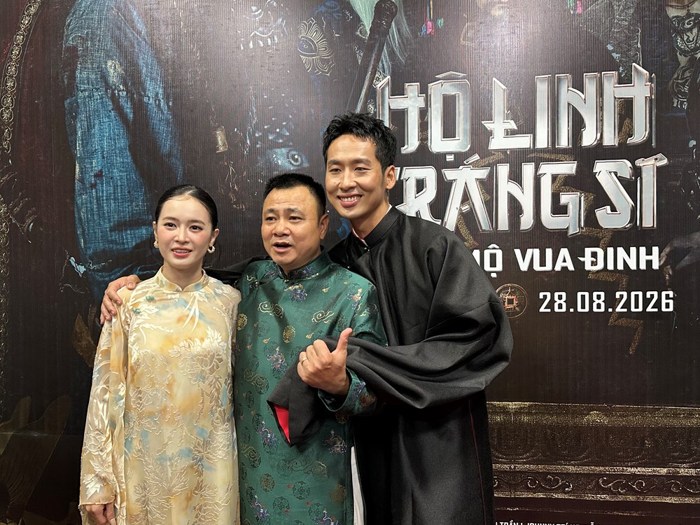 Ra mắt bộ phim “Hộ linh tráng sĩ – Bí ẩn mộ vua Đinh” ở Ninh Bình - ảnh 4