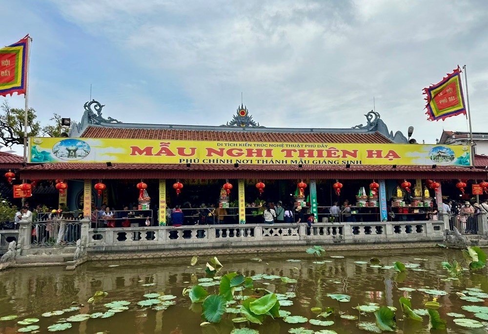 Ninh Bình: Di tích Phủ Dầy có khu trung tâm lễ hội mới? - ảnh 1