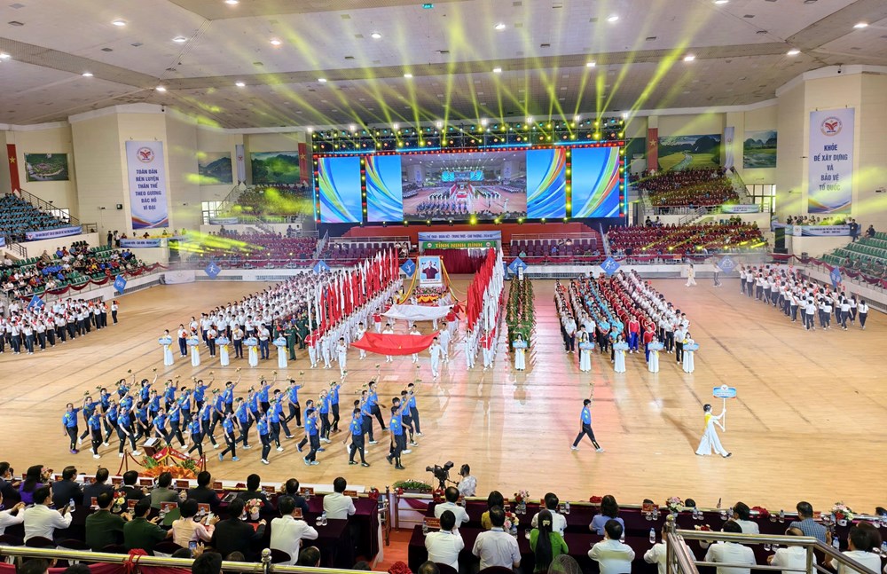 Khai mạc Đại hội Thể dục thể thao tỉnh Ninh Bình lần thứ I năm 2026 - ảnh 1