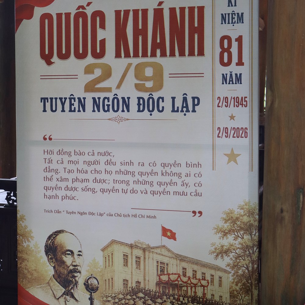 Khám phá không gian đậm chất lịch sử dịp Quốc khánh 2.9 ở Thung Nham - ảnh 4
