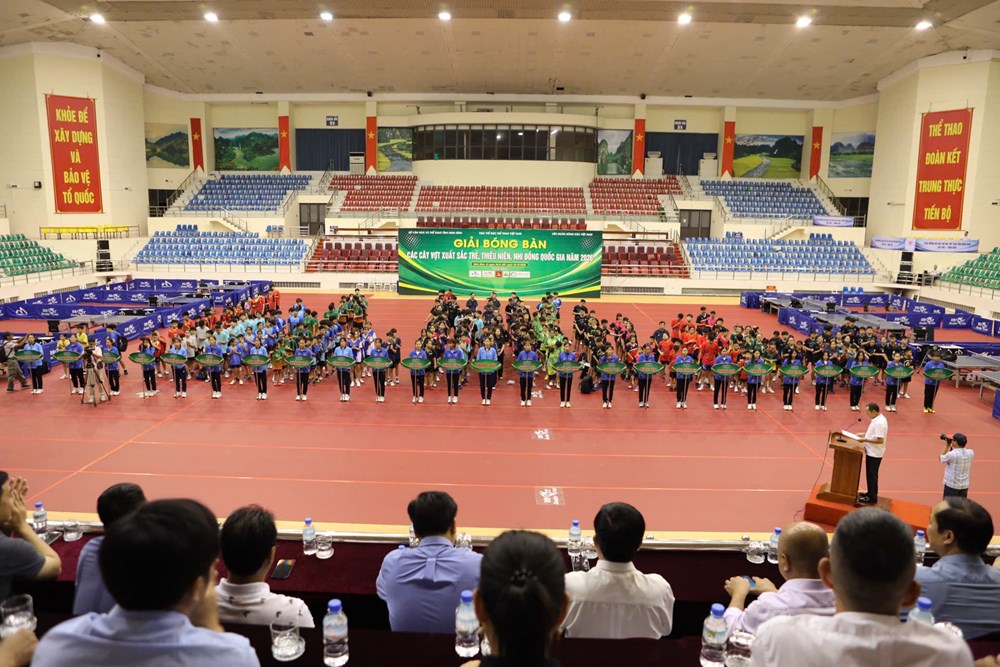 Khai mạc Giải Bóng bàn các cây vợt xuất sắc trẻ, thiếu niên, nhi đồng Quốc gia năm 2026 - ảnh 3