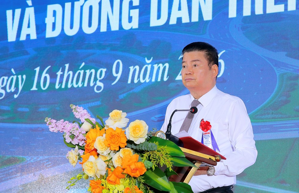 Ninh Bình khởi công dự án tuyến đường gần 7.000 tỉ đồng - ảnh 3