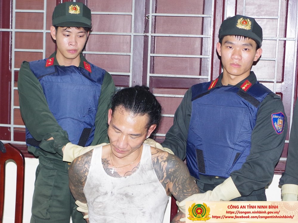 Ninh Bình: Bắt giang hồ cộm cán “Đức Cộng” - ảnh 1