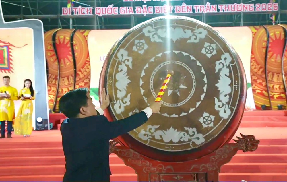 Ninh Bình: Khai mạc Lễ hội đền Trần Thương 2026 - ảnh 2