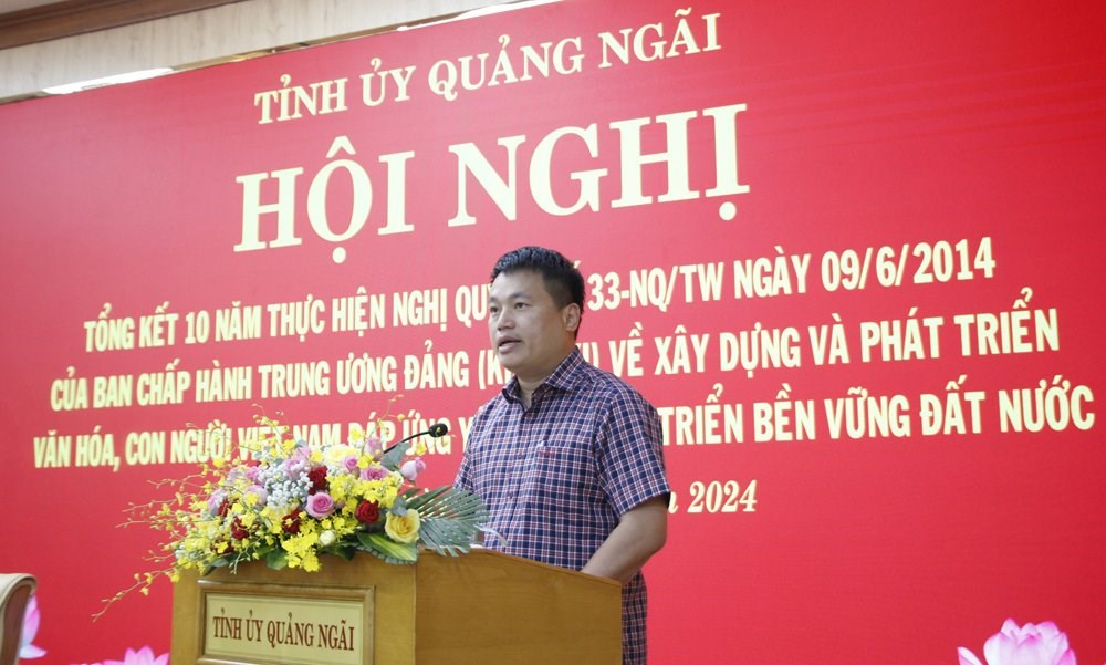 Xây dựng và phát triển văn hóa, con người Quảng Ngãi toàn diện - ảnh 3