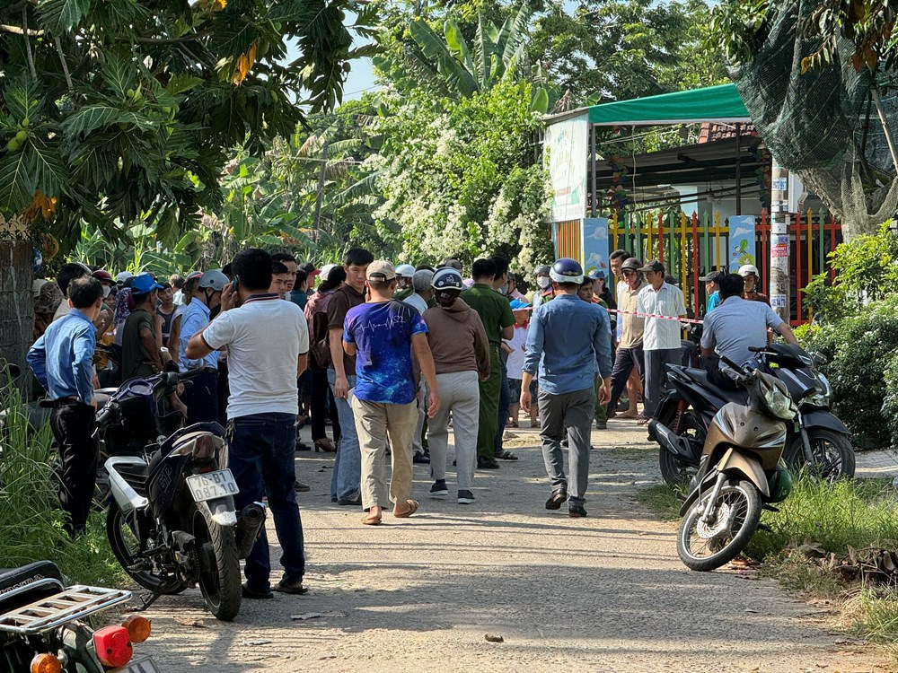 Hai cháu nhỏ trong vụ án mạng ở Quảng Ngãi đã qua cơn nguy kịch - ảnh 2
