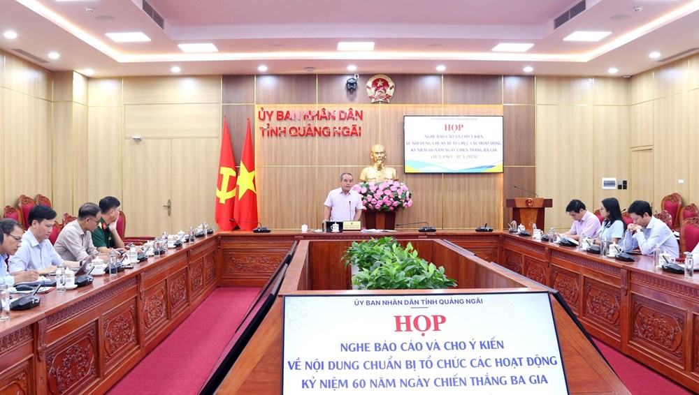 Tổ chức các hoạt động Kỷ niệm 60 năm Ngày Chiến thắng Ba Gia - ảnh 1