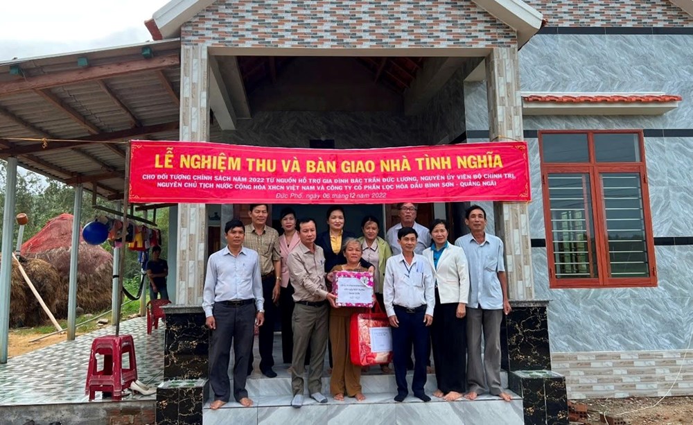 Nguyên Chủ tịch nước Trần Đức Lương sâu nặng nghĩa tình với quê hương - ảnh 3