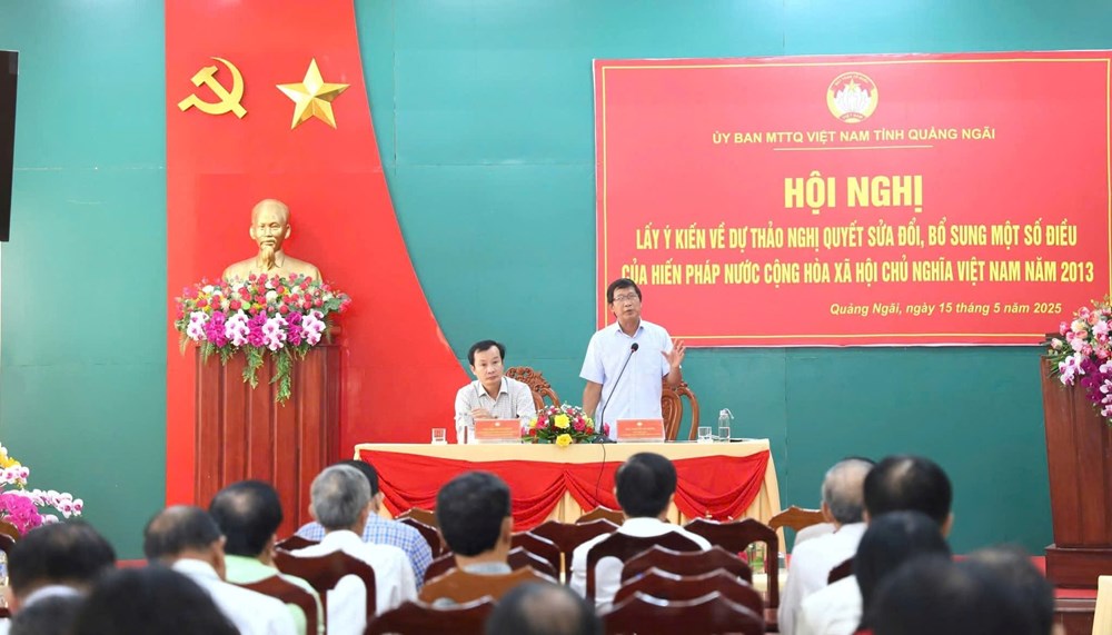 Hơn 84.000 ý kiến góp ý dự thảo Nghị quyết sửa đổi, bổ sung một số điều Hiến pháp năm 2013 - ảnh 1