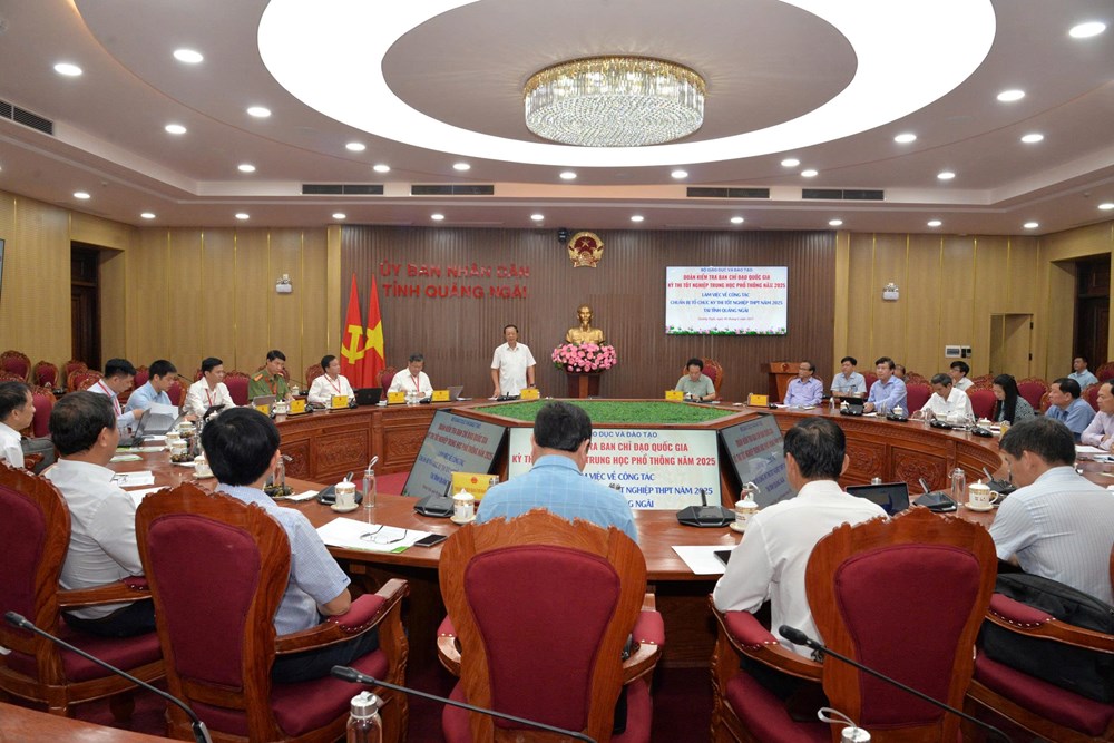 Đảm bảo Kỳ thi tốt nghiệp THPT tại Quảng Ngãi diễn ra an toàn - ảnh 1
