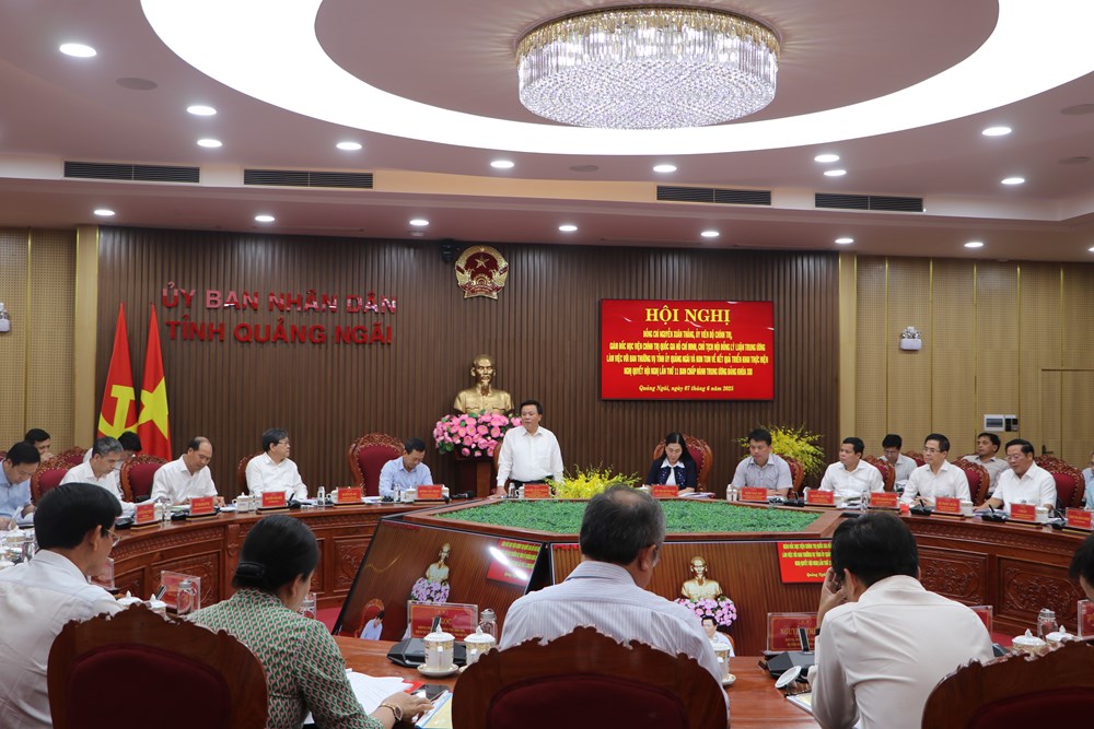 Bố trí đầy đủ nơi ăn ở, điều kiện đi lại cho cán bộ sau sáp nhập Quảng Ngãi – Kon Tum - ảnh 1