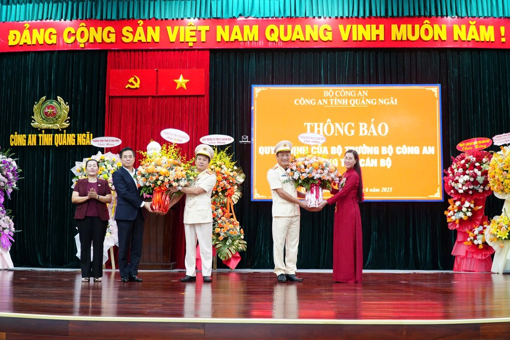 Quảng Ngãi có tân Giám đốc Công an tỉnh - ảnh 1