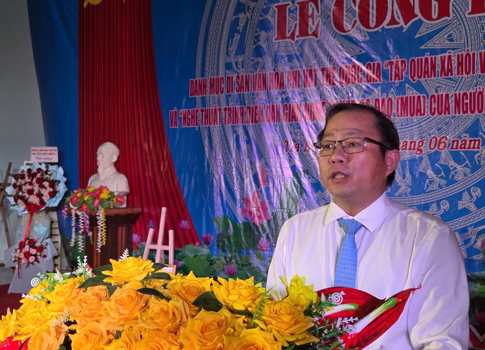 Công bố di sản văn hóa phi vật thể quốc gia Tết Ngã Rạ và Nghệ thuật Cà đáo của người Co - ảnh 5