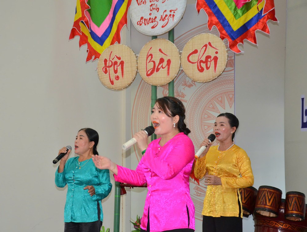 Câu lạc bộ bài chòi dân gian – nơi kết nối đam mê, gìn giữ di sản - ảnh 1