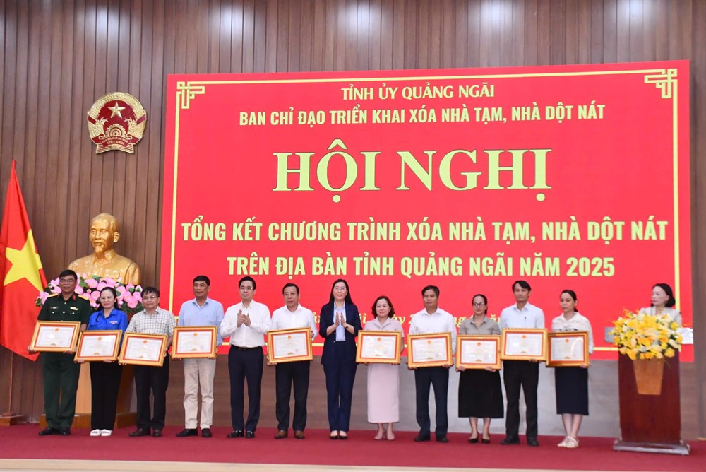 Quảng Ngãi hoàn thành chương trình xóa nhà tạm, nhà dột nát - ảnh 4