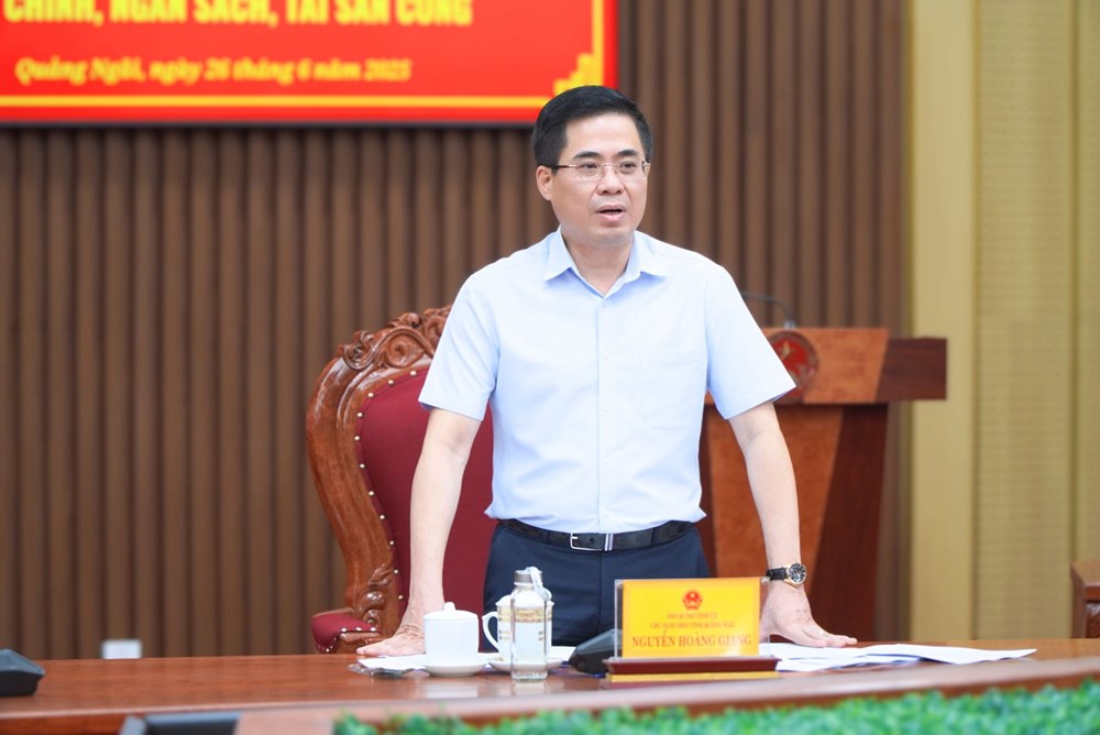 Quảng Ngãi - Kon Tum họp bàn sắp xếp trụ sở, tài chính, ngân sách, tài sản công - ảnh 2