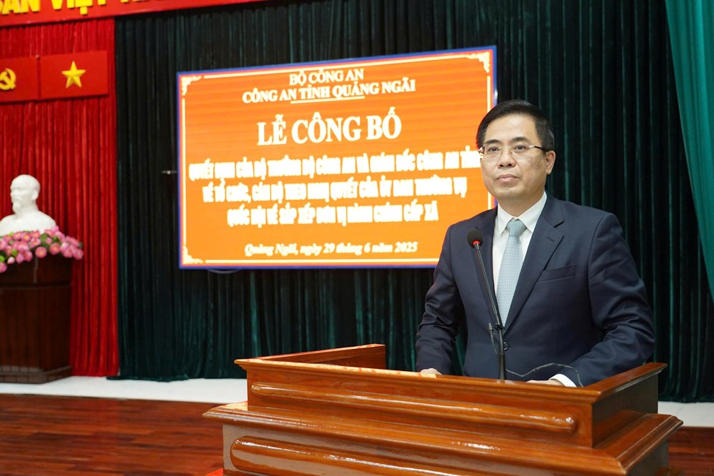Quảng Ngãi công bố quyết định của Bộ Công an về công tác cán bộ - ảnh 3