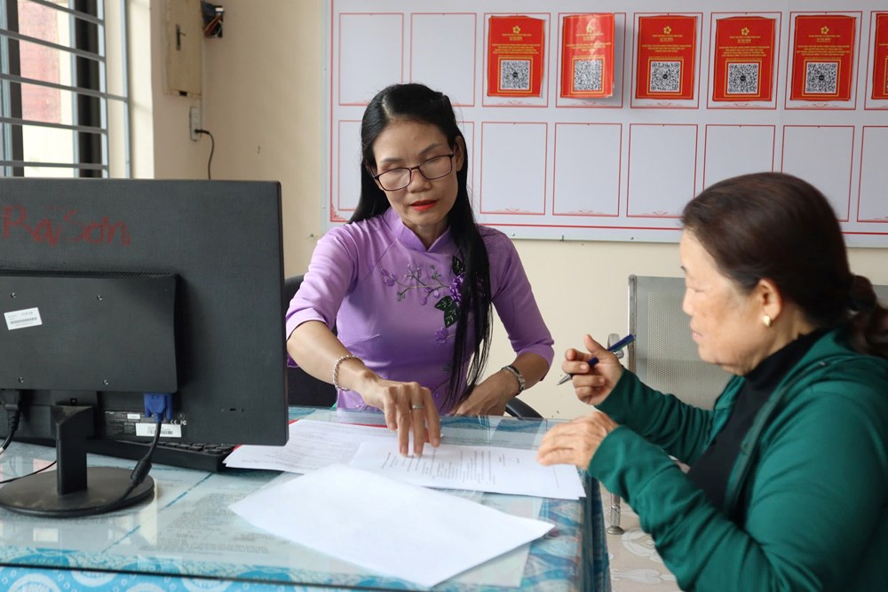Cán bộ nhiệt tình, công việc được giải quyết nhanh chóng - ảnh 2