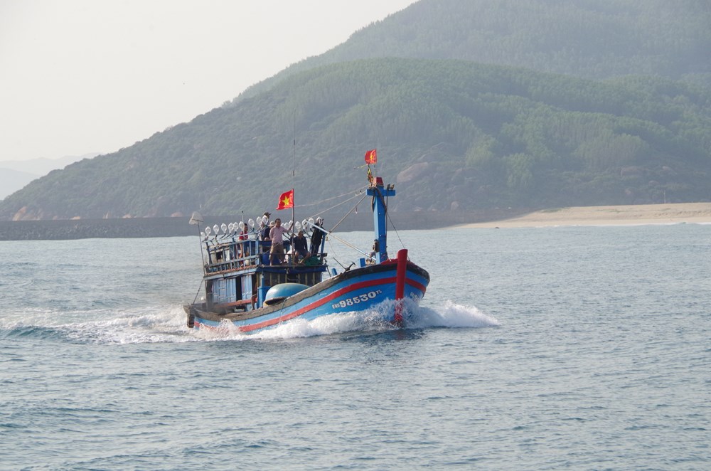Ngư dân Quảng Ngãi chủ động khắc phục lỗi mất tín hiệu giám sát - ảnh 3